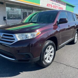 Toyota Highlander 3.5L 2WD 2013 Burgundy